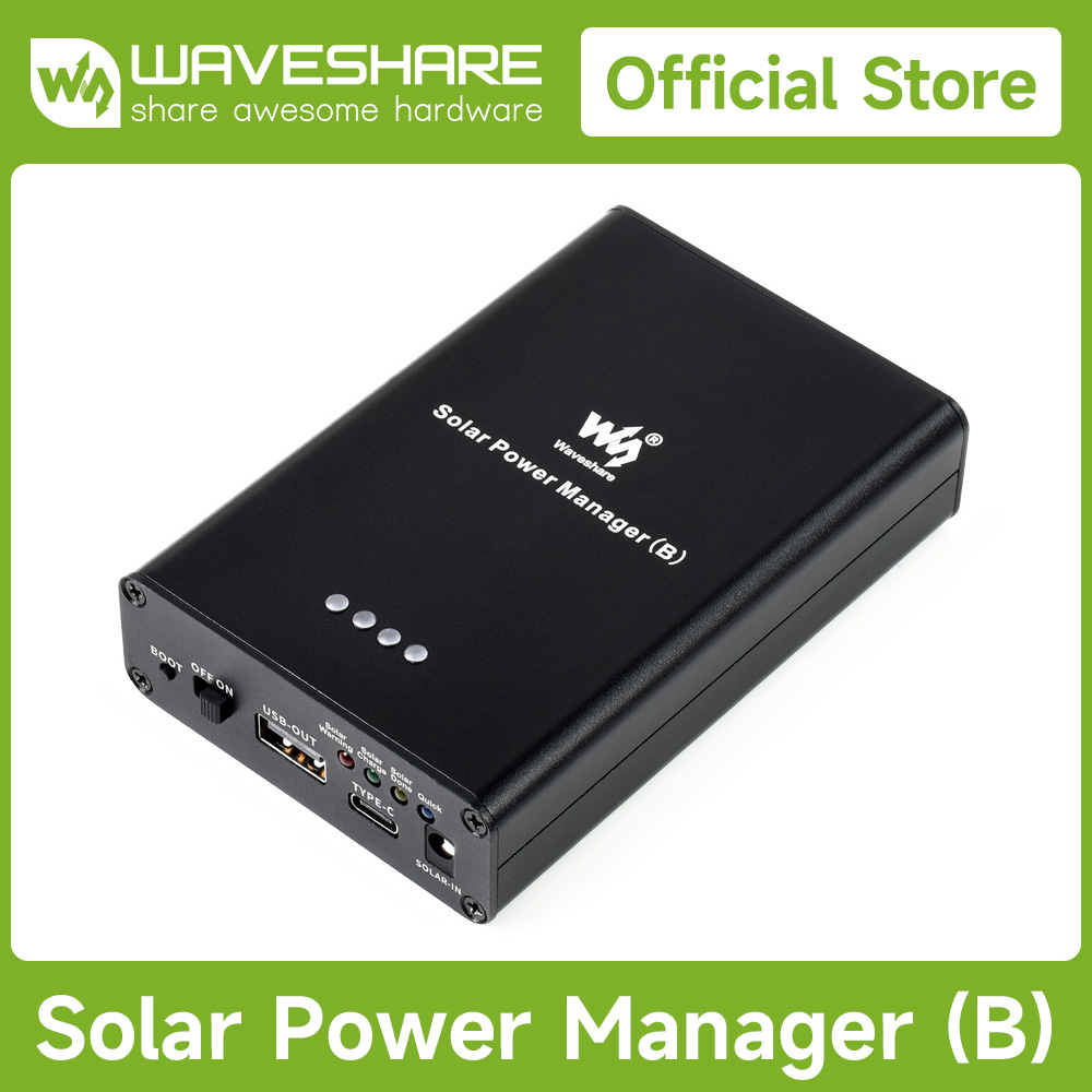 Raspberry Pi 5 - Waveshare Solar Power Manager (B), Embedded