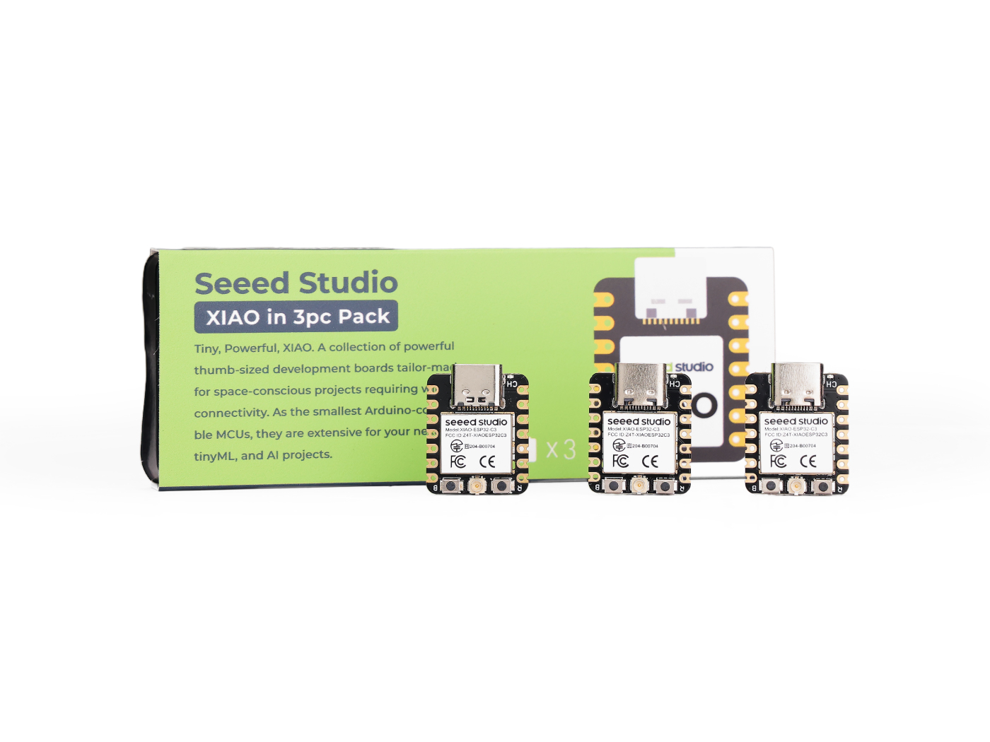 3PCS Pack XIAO ESP32C3 Mini De - Arduino Kit recension och pris