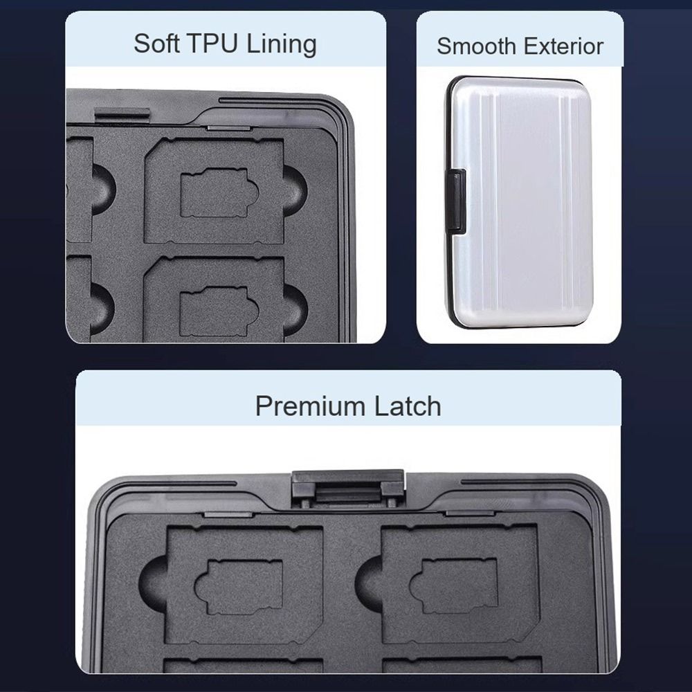 16 Slot Memory Card Case Dual  - Micro Sd Card recension och pris