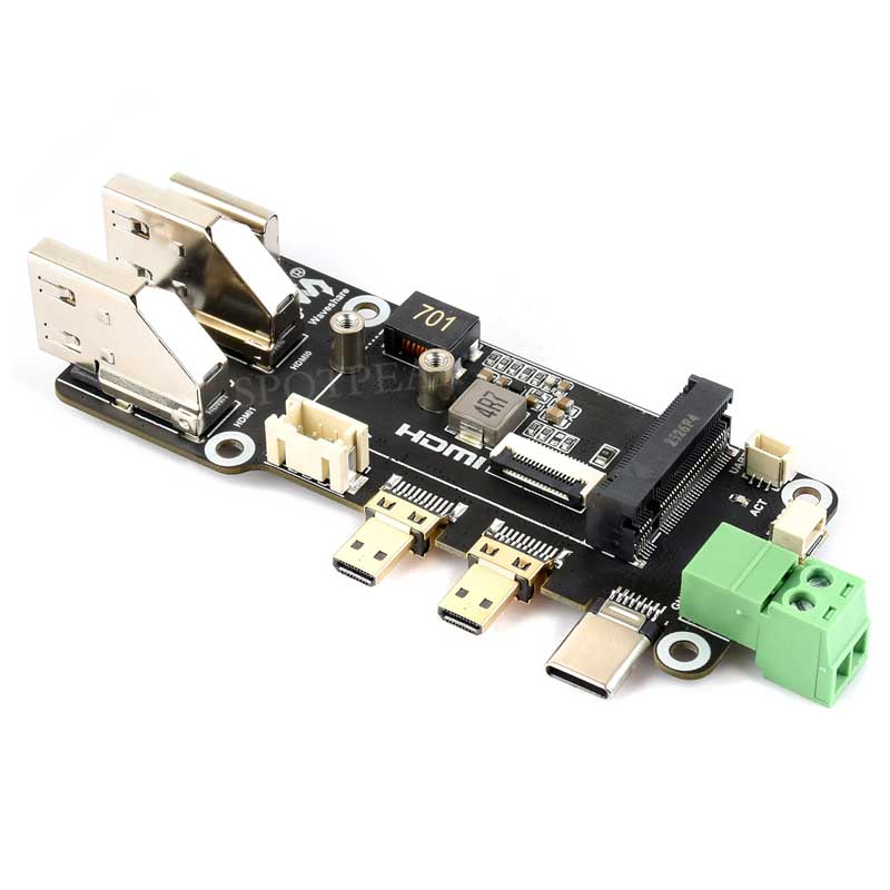 Raspberry Pi 5 PCIe to M.2 Mul - Pi Cooler recension och pris