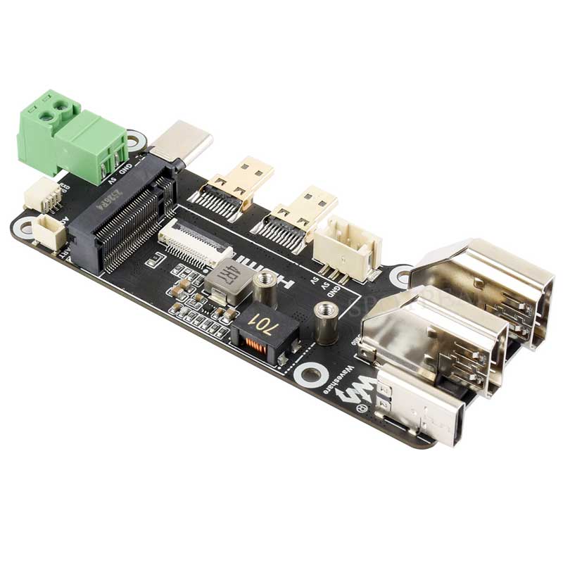 Raspberry Pi 5 PCIe to M.2 Mul - Pi Cooler recension och pris