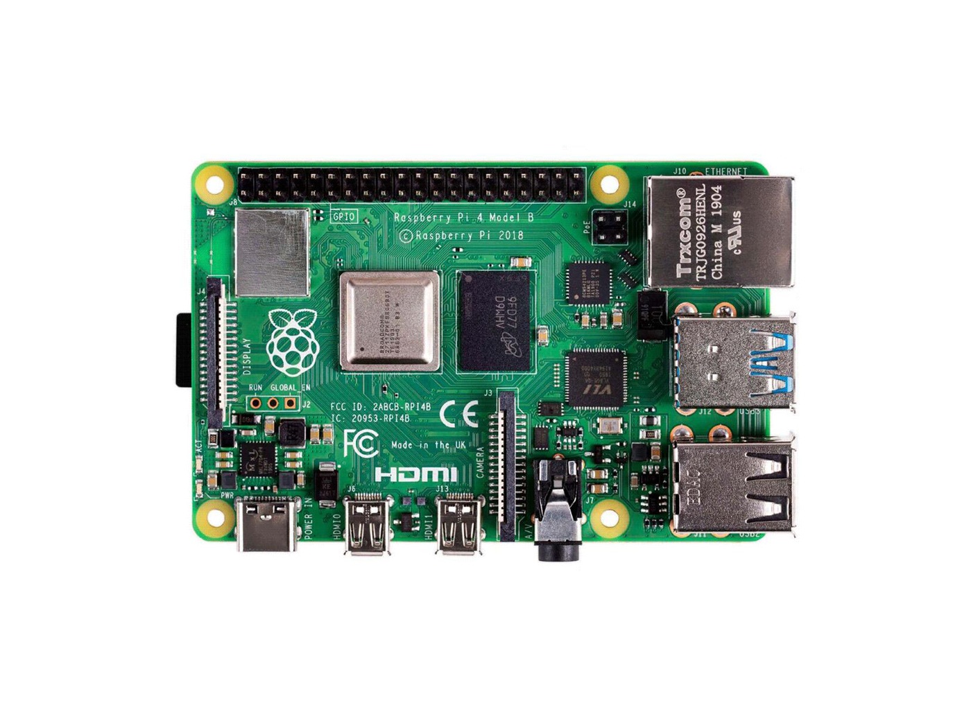 Raspberry Pi 4 Computer Model  - Pi 4 Case recension och pris