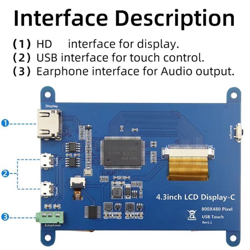 2026 New Capacitive Touch Scre - Pi Zero recension och pris