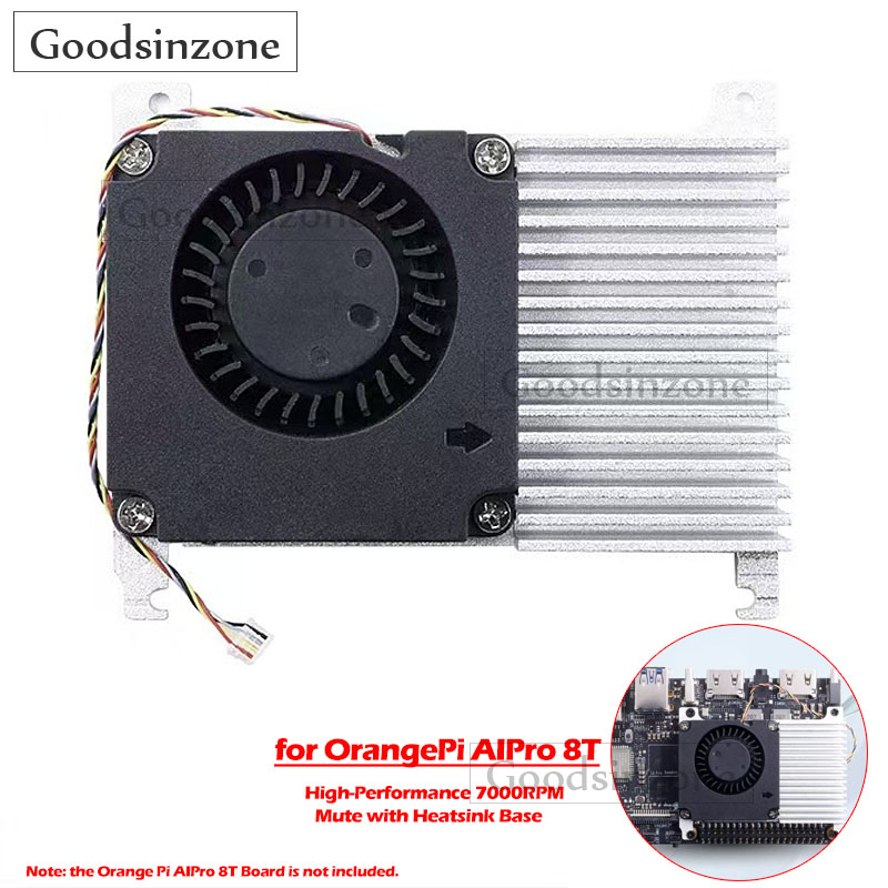 Cooling Fan with Heatsink Base - Pi Power Supply recension och pris