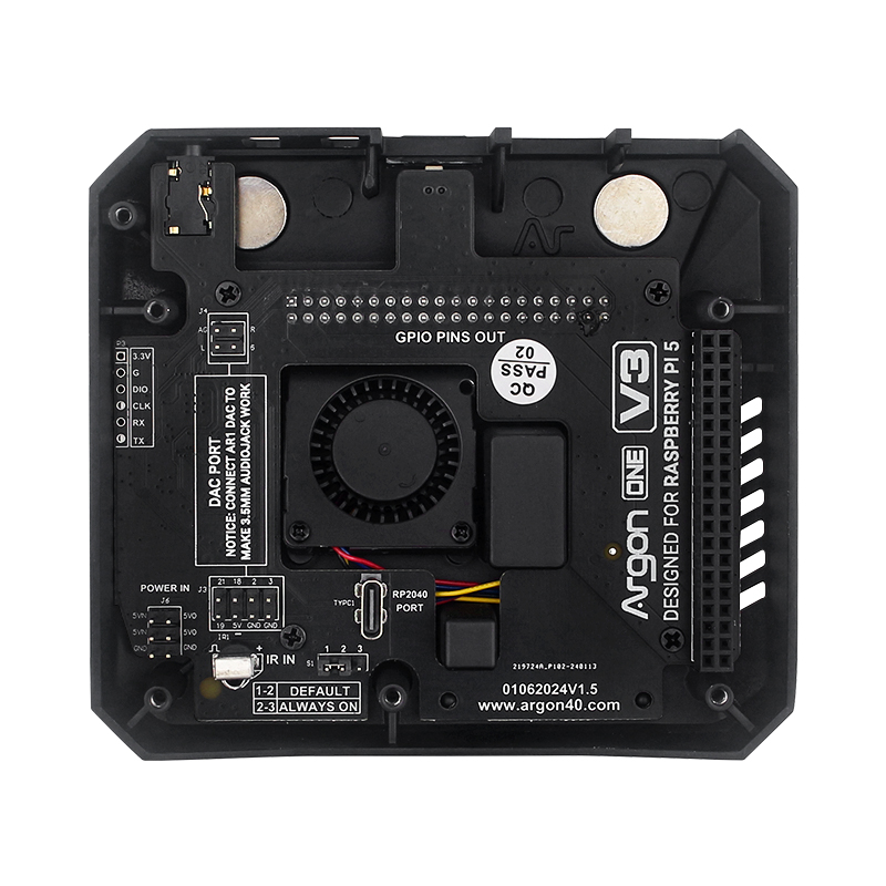 Argon ONE V3 M.2 NVME Case Alu - Pi 5 Case recension och pris