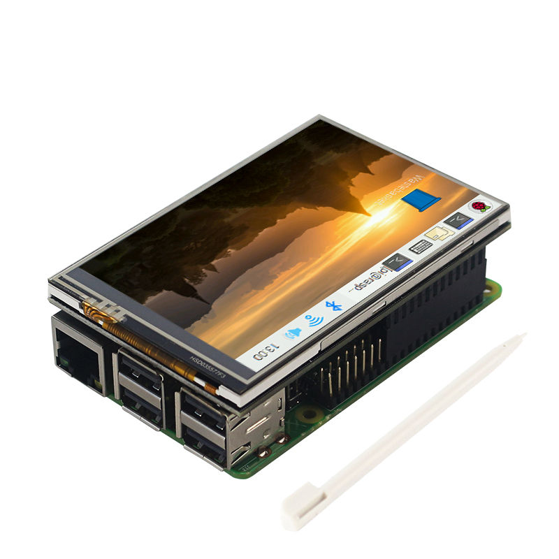 Raspberry Pi  3.5 inch Touch S - Pi 4 Case recension och pris