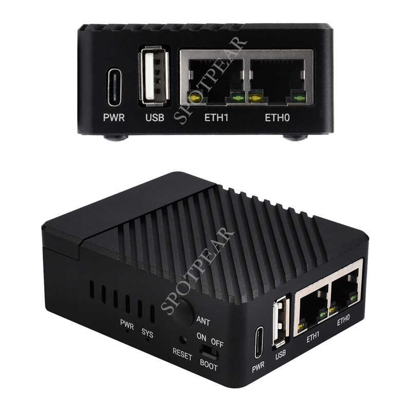 Raspberry Pi CM4 dual ETH mini - Pi 4 Case recension och pris