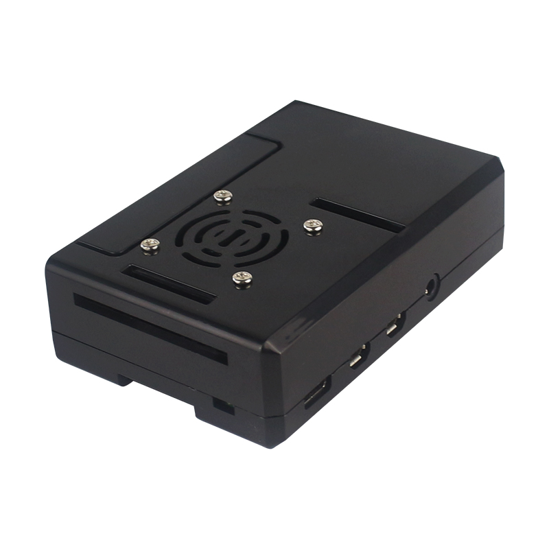 Raspberry Pi ABS Case Black Pl - Pi Power Supply recension och pris