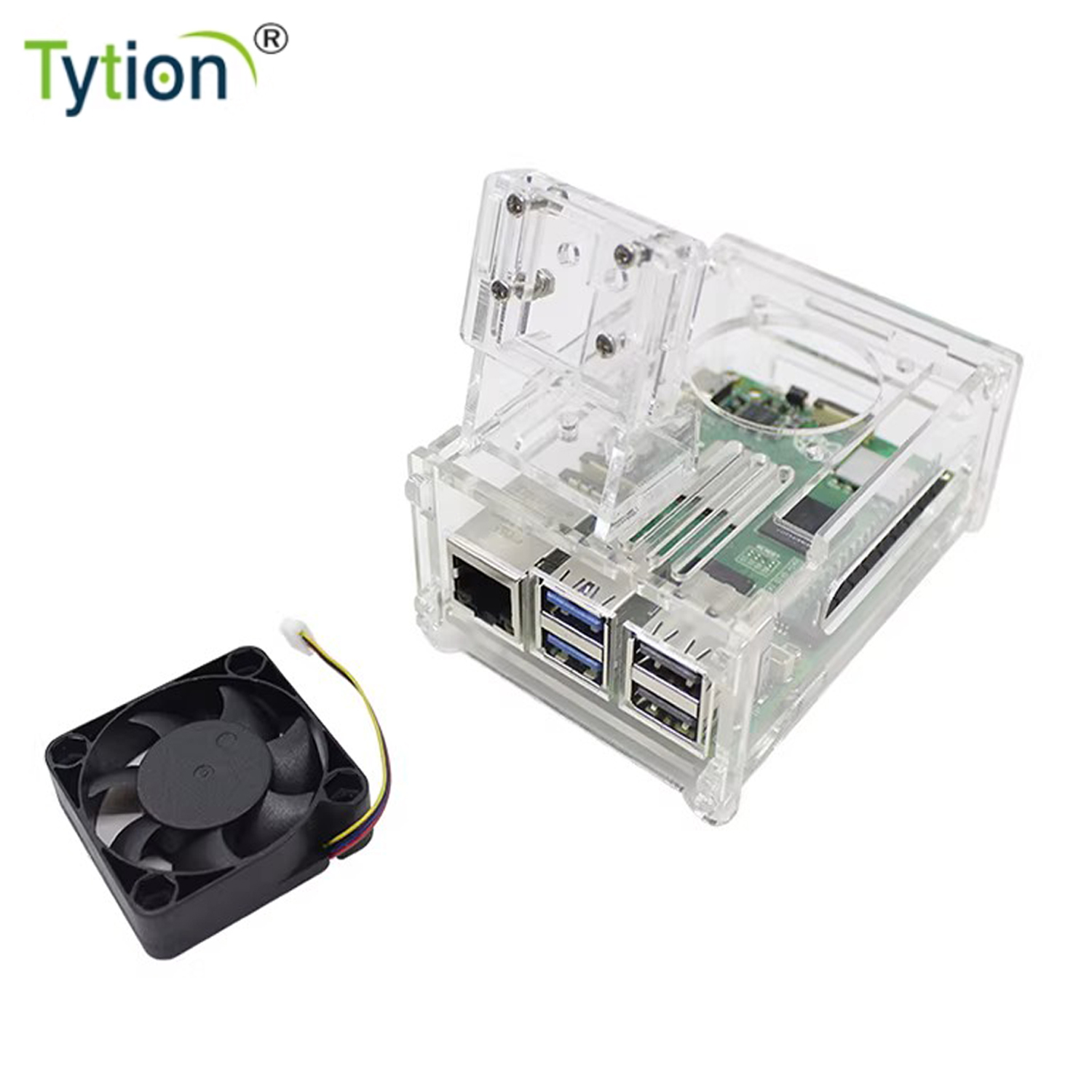 Raspberry Pi 5 Acrylic Case 40 - Pi Power Supply recension och pris