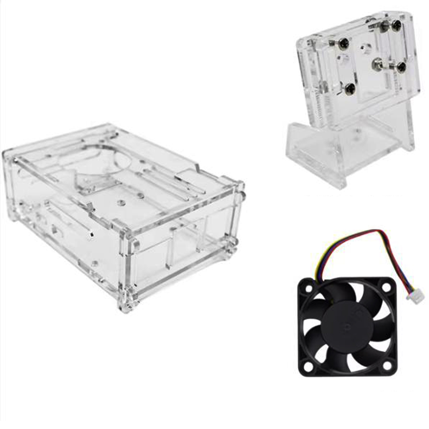 Raspberry Pi 5 Acrylic Case 40 - Pi Power Supply recension och pris