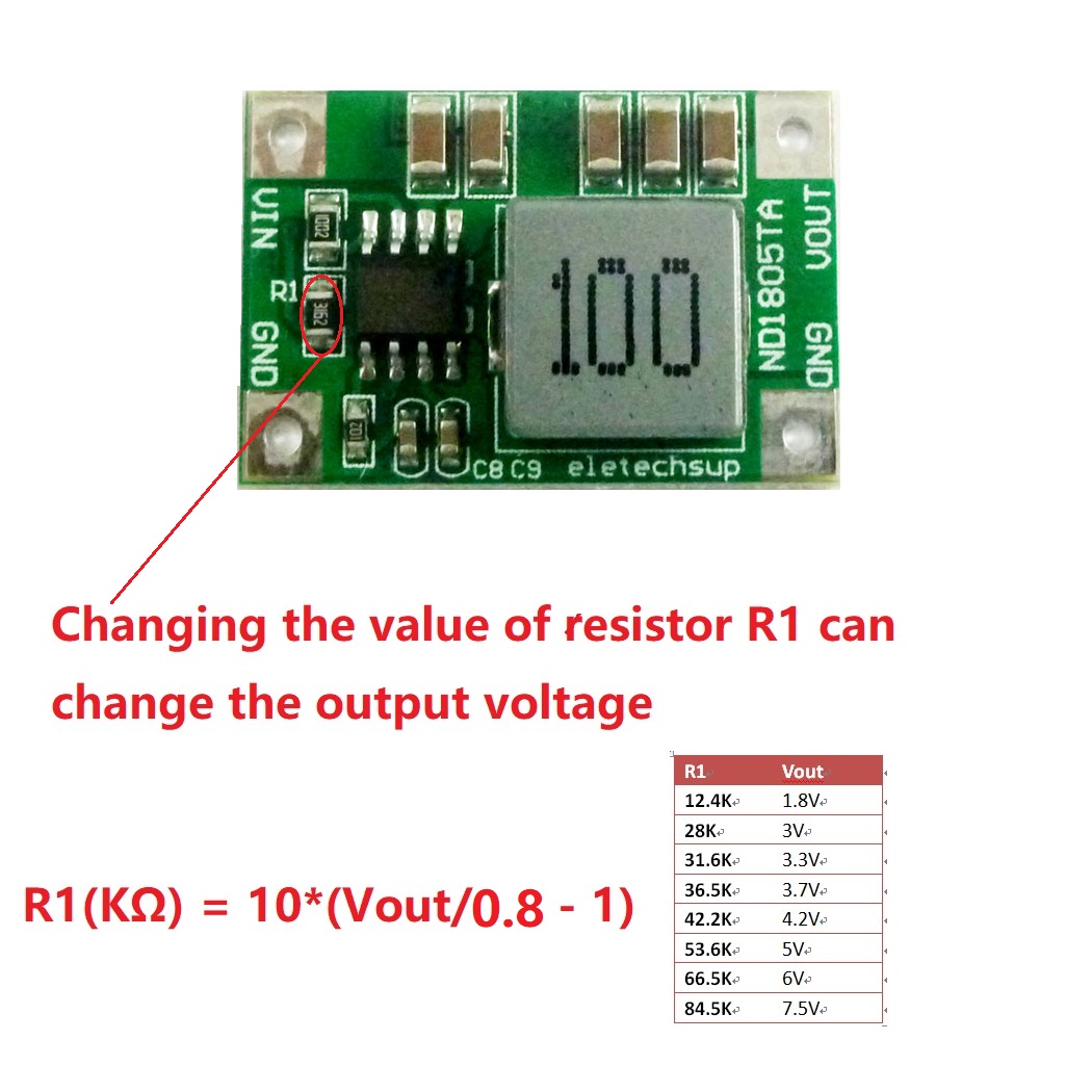 5A Buck DC-DC Converter Module - Raspberry Pi 4 recension och pris
