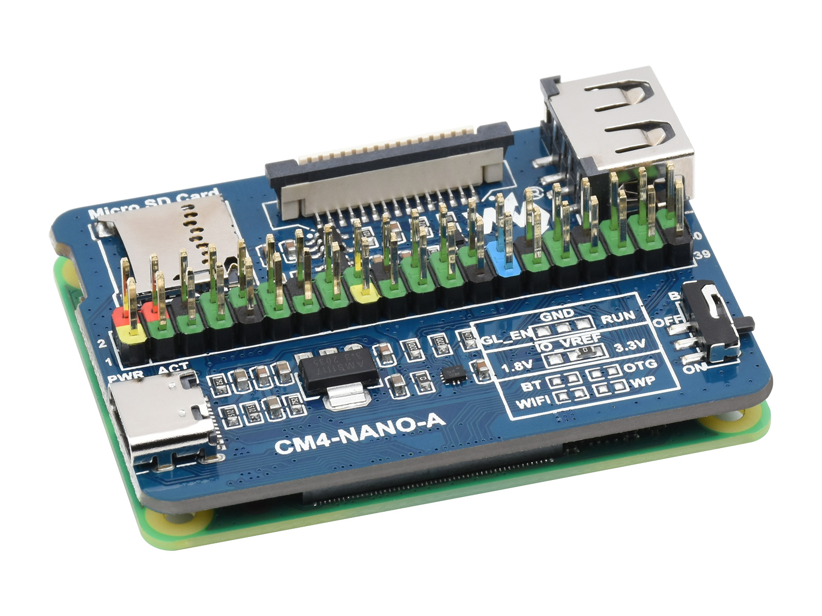 Waveshare Nano Base Board (A)  - Raspberry Pi 4 recension och pris