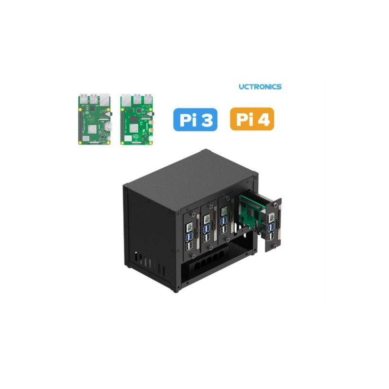 UCTRONICS Raspberry Pi Cluster - Raspberry Pi 4 recension och pris