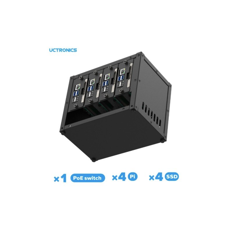 UCTRONICS Raspberry Pi Cluster - Raspberry Pi 4 recension och pris