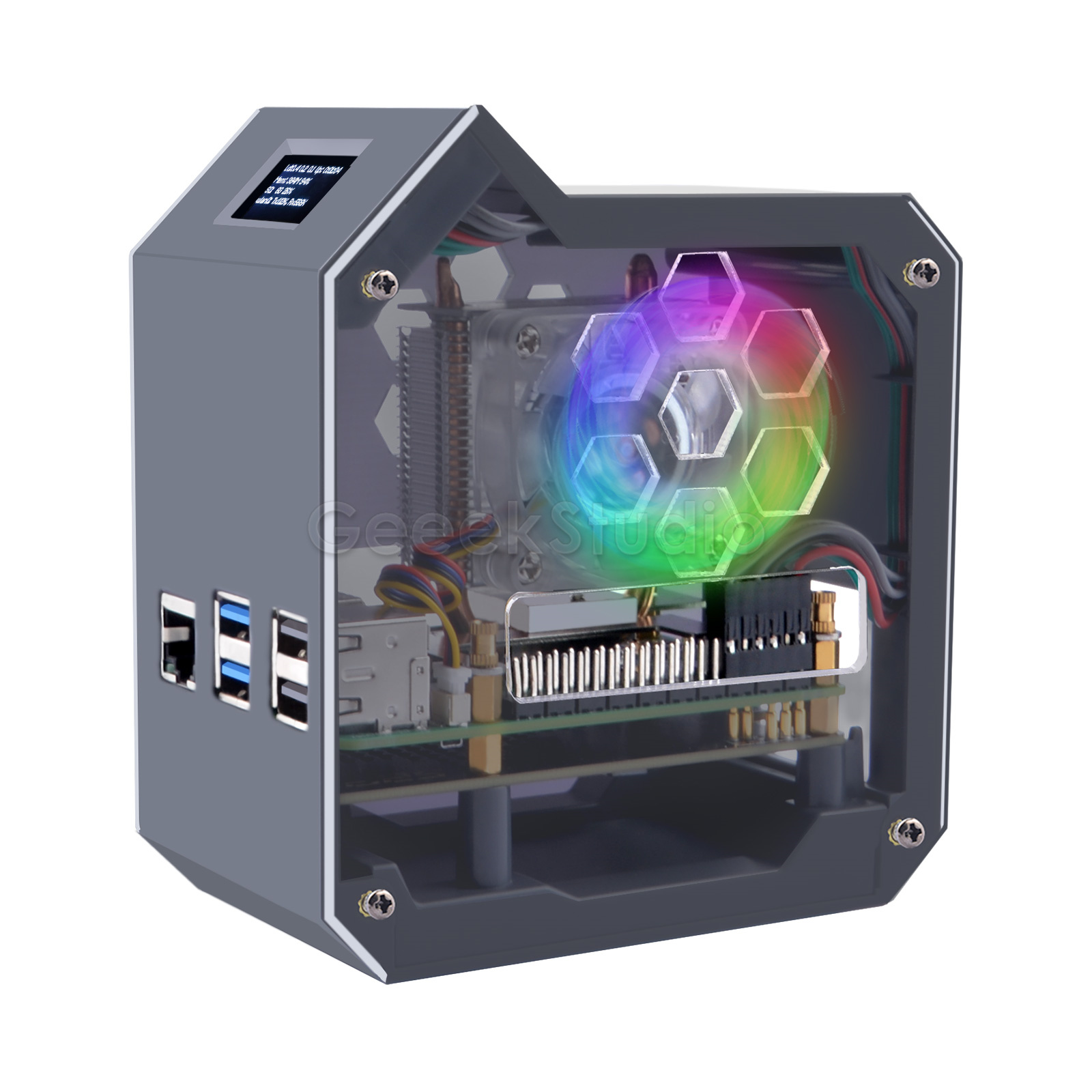 N07 Minitower NVMe NAS Kit For - Pi 5 Case recension och pris