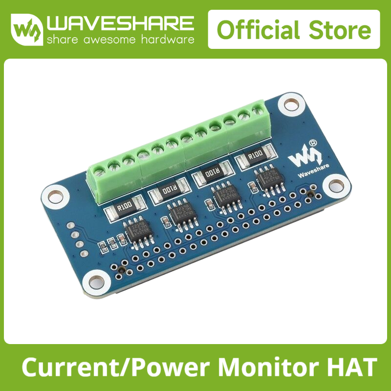 Waveshare 4-ch Current/Voltage - Raspberry Pi 4 recension och pris